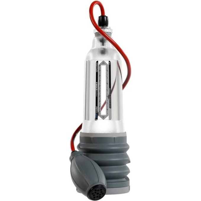 Гидропомпа BATHMATE HYDROXTREME8 CRYSTAL прозрачная BM-HX8-CC